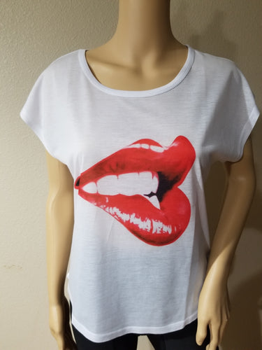 Red Hot Kiss Top