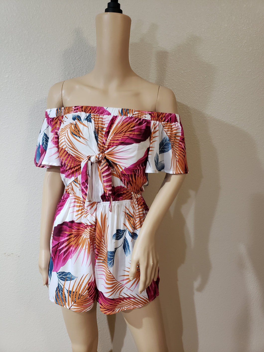 Tropic Lightning Romper